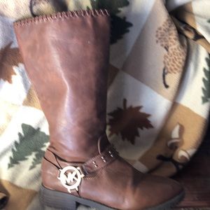 Brown Michael kor youth boots